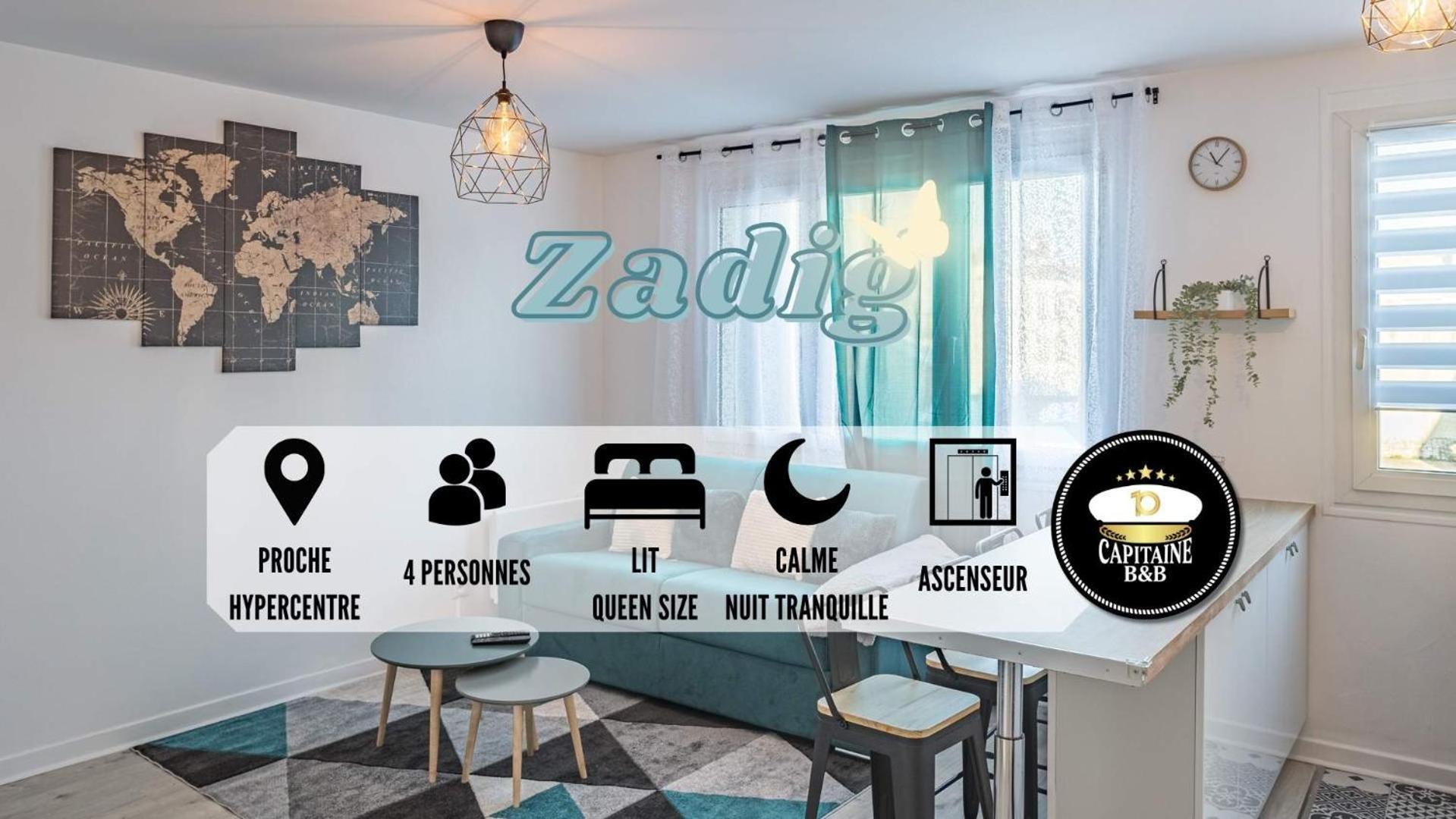 Zadig - Proche Hypercentre - 4 Pers. Daire Troyes Dış mekan fotoğraf